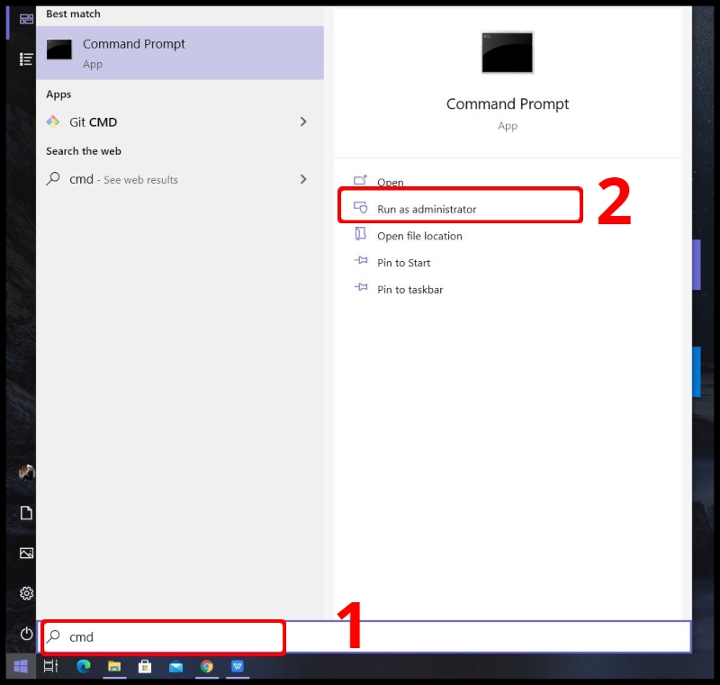 Tắt ứng dụng chạy ngầm bằng Command Prompt