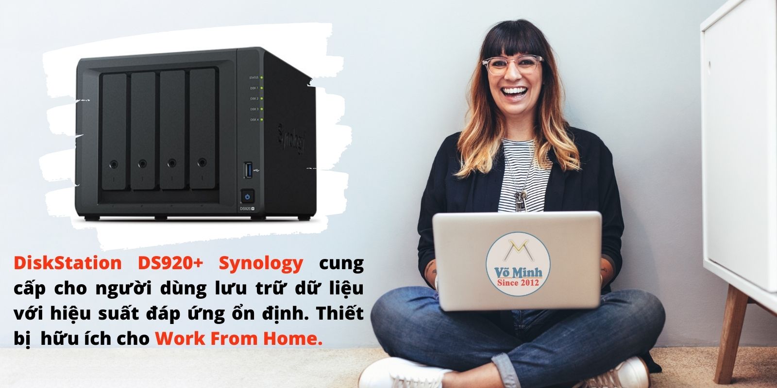 DiskStation DS920+ Synology - Giải pháp Work from home