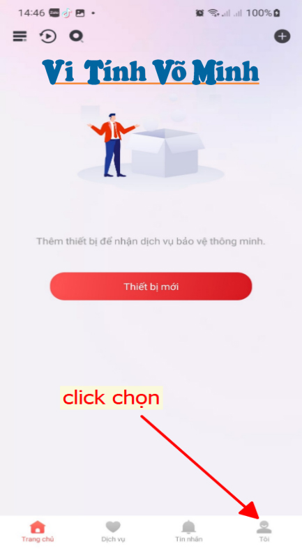 Mở “Mở QR của tôi”