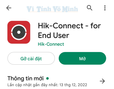 Tải App HIK-Connect