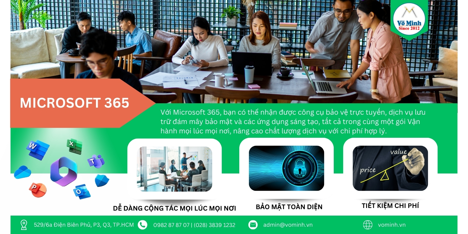 Dịch Vụ Microsoft MS365 Family (dành cho cá nhân) và Bussiness (dành cho doanh nghiệp)