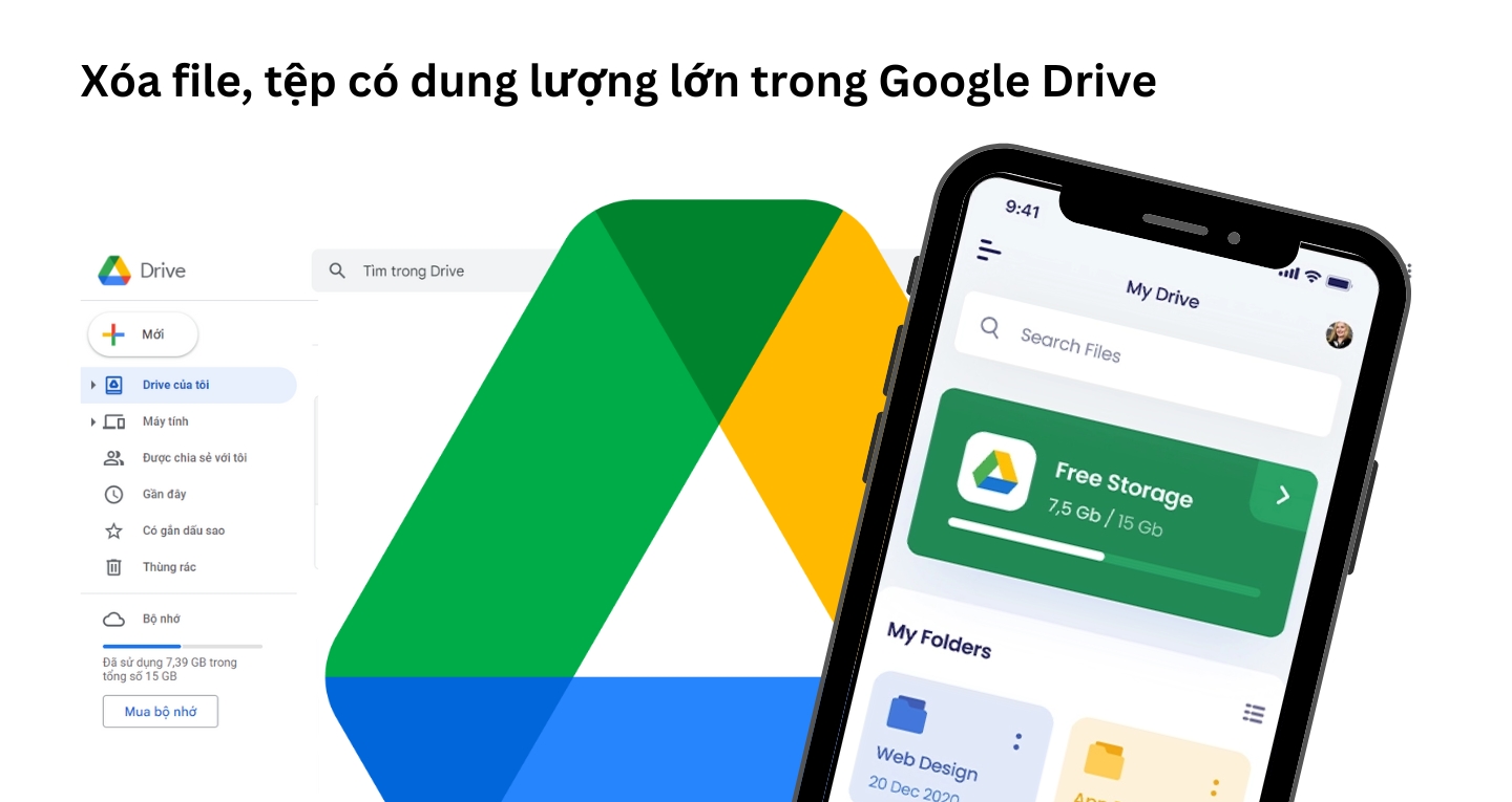 Hướng dẫn cách đơn giản khắc phục Google Drive sắp hết dung lượng