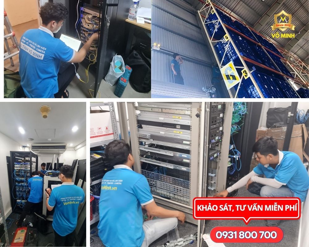 Khảo sát và tư vấn thiết kế hạ tầng mạng nội bộ doanh nghiệp