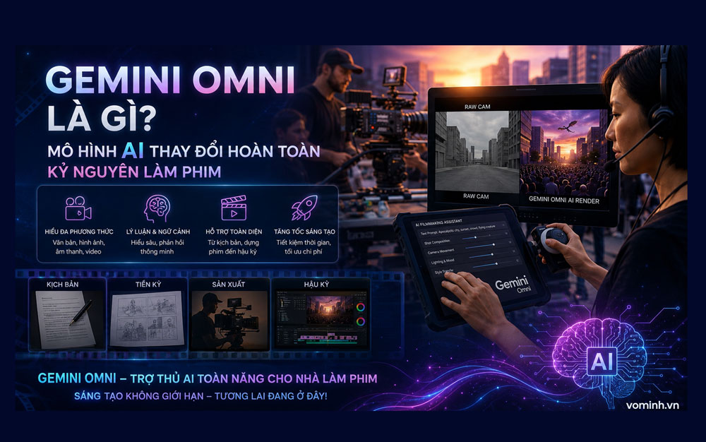 Gemini Omni là gì? Mô Hình AI Thay Đổi Hoàn Toàn Kỷ Nguyên Làm Phim 1 Gemini Omni là gì