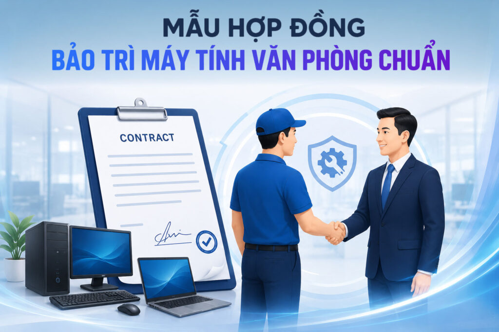 Mẫu Hợp Đồng Bảo Trì Máy Tính Văn Phòng Chuẩn Và Các Điều Khoản Cần Lưu Ý 1 Hợp đồng bảo trì máy tính là gì?